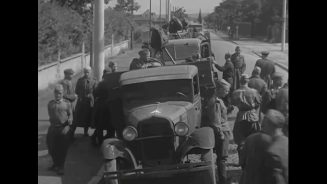 Лето 1945. Войска Красной армии занимают Тюрингию после отвода союзников.