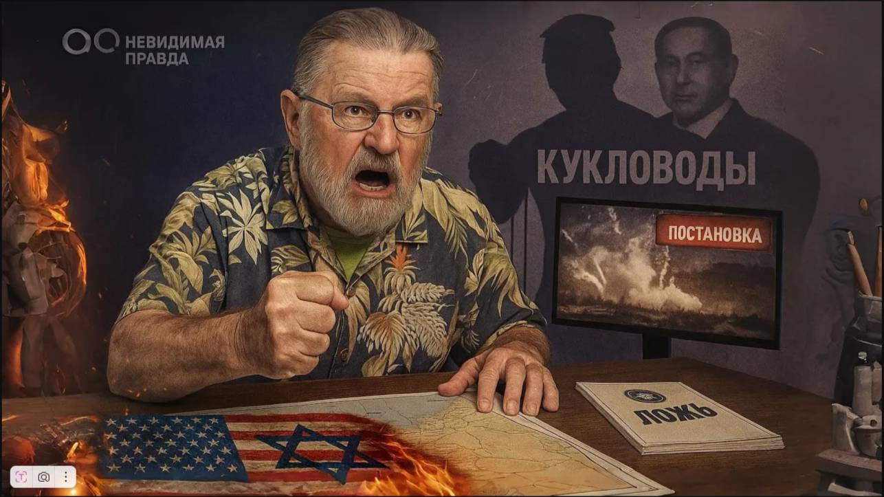 ШОКИРУЮЩАЯ ПРАВДА О ВОЙНЕ С ИРАНОМ! КТО НА САМОМ ДЕЛЕ УПРАВЛЯЕТ ТРАМПОМ? | Ларри Джонсон
