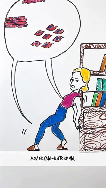 Почему МЫШЦЫ растут от ТРЕНИРОВОК? — Научпок #шортс