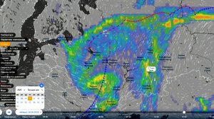 С 25 по 27 июня циклон над ЕТР установит дождливую и местами холодную погоду. Прогноз погоды