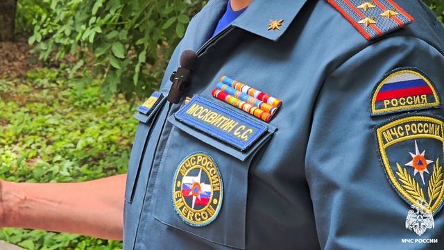 Проверка детского лагеря сотрудниками МЧС Ставрополья