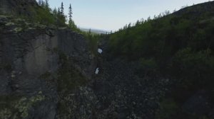 Ущелье Ласточкин хвост. Хибины. Кольский полуостров.