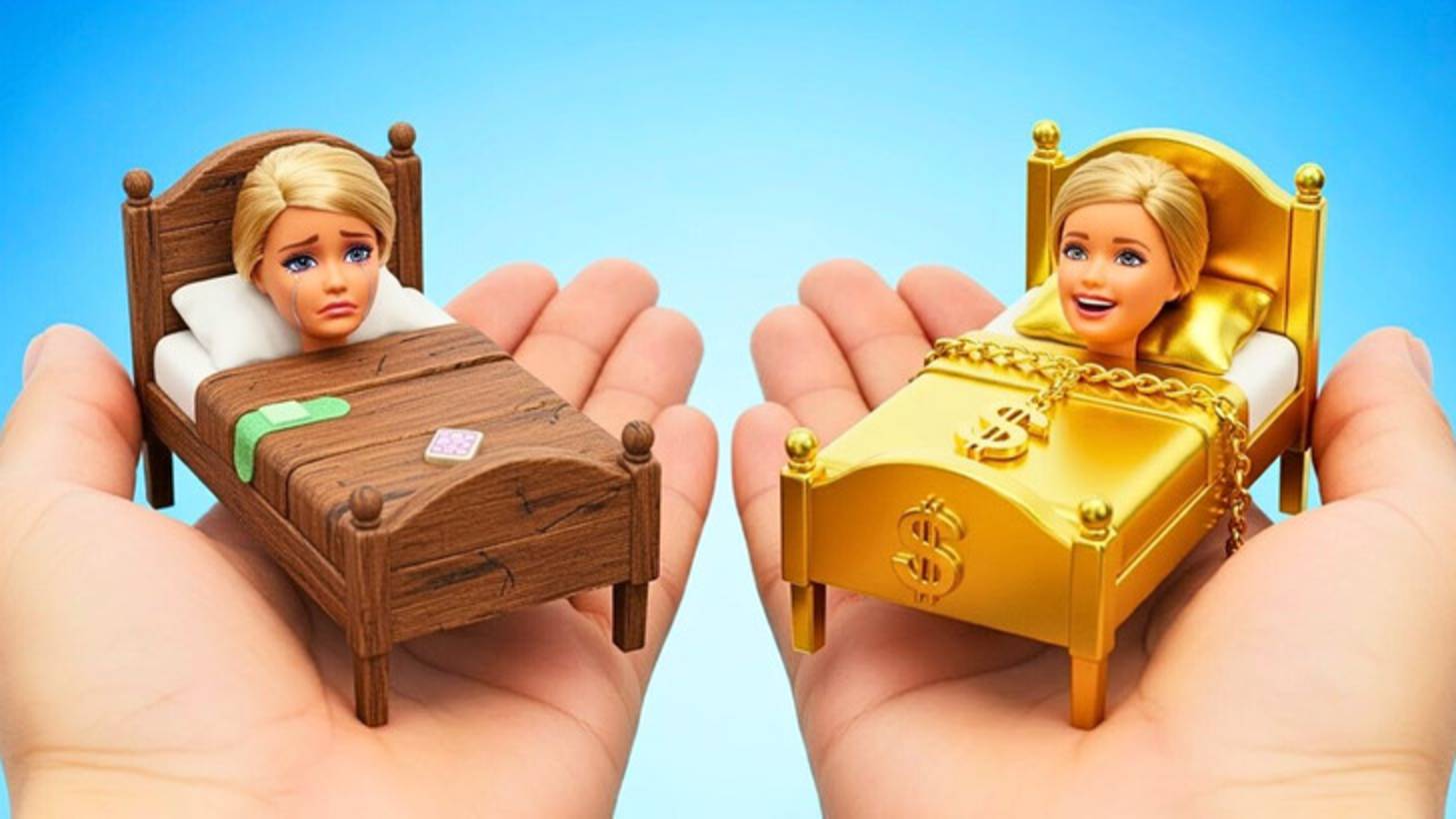 💰Богатый vs Бедный: кто обустроит лучшую комнату для побега? 🚪