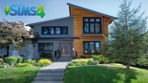 современный дом по фото(строительство в симс 4)#thesims4