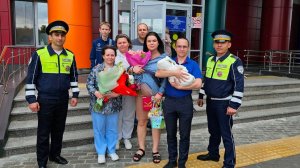 В Сургуте полицейские помогли женщине вовремя добраться до роддома