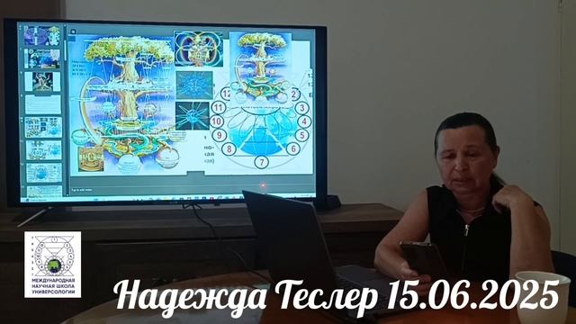Экзамен на Болгар. Форуме МаЭД в г.Балчик. (фрагм.) Надежда Теслер. Мир Универсологии