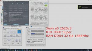 Xeon 2620v3 + RTX  2060Super High (Ultra) settings 720p/1080p in 50 Games