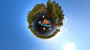 360 прогулка по рекам Архангельска. Петрянка. 21.06.2025