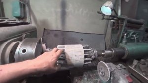 Генератор на магнитах с асинхронного мотора.