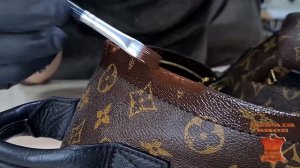 ремонт канвы на рюкзаке плам спрингс