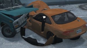Краш тест BeamNG крутые тачки 31