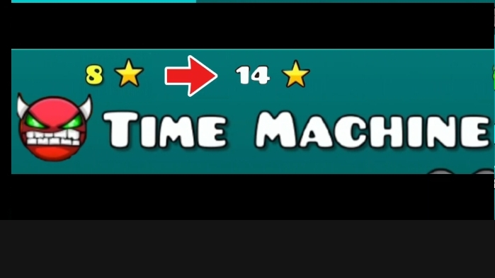 Прохожу time machine в Geometry Dash Lite.