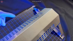 Установка клеевого листа в PCG-UV-120
