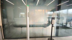 Испытания пожарной автоматики при помощи дым-машины