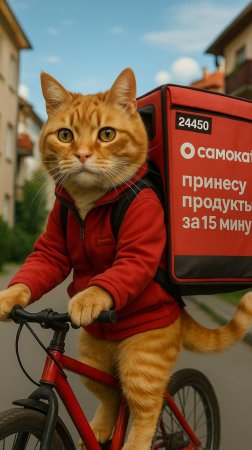 Самокат Кот Везет
