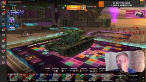 рачила лутает зарики в tanks blitz