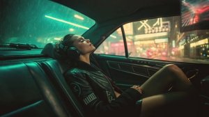 Back Seat Dreaming – Blade Runner Ambient Cyberpunk Chill Synth for Night Drives