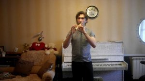 Дмитрий Соболев - В землянке (блокфлейта)