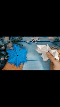 Как сделать красивые бумажные СНЕЖИНКИ ❄️