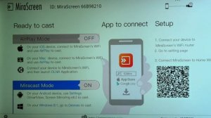 MiraScreen M2 беспроводное подключение устройств к ТВ и проекторам.