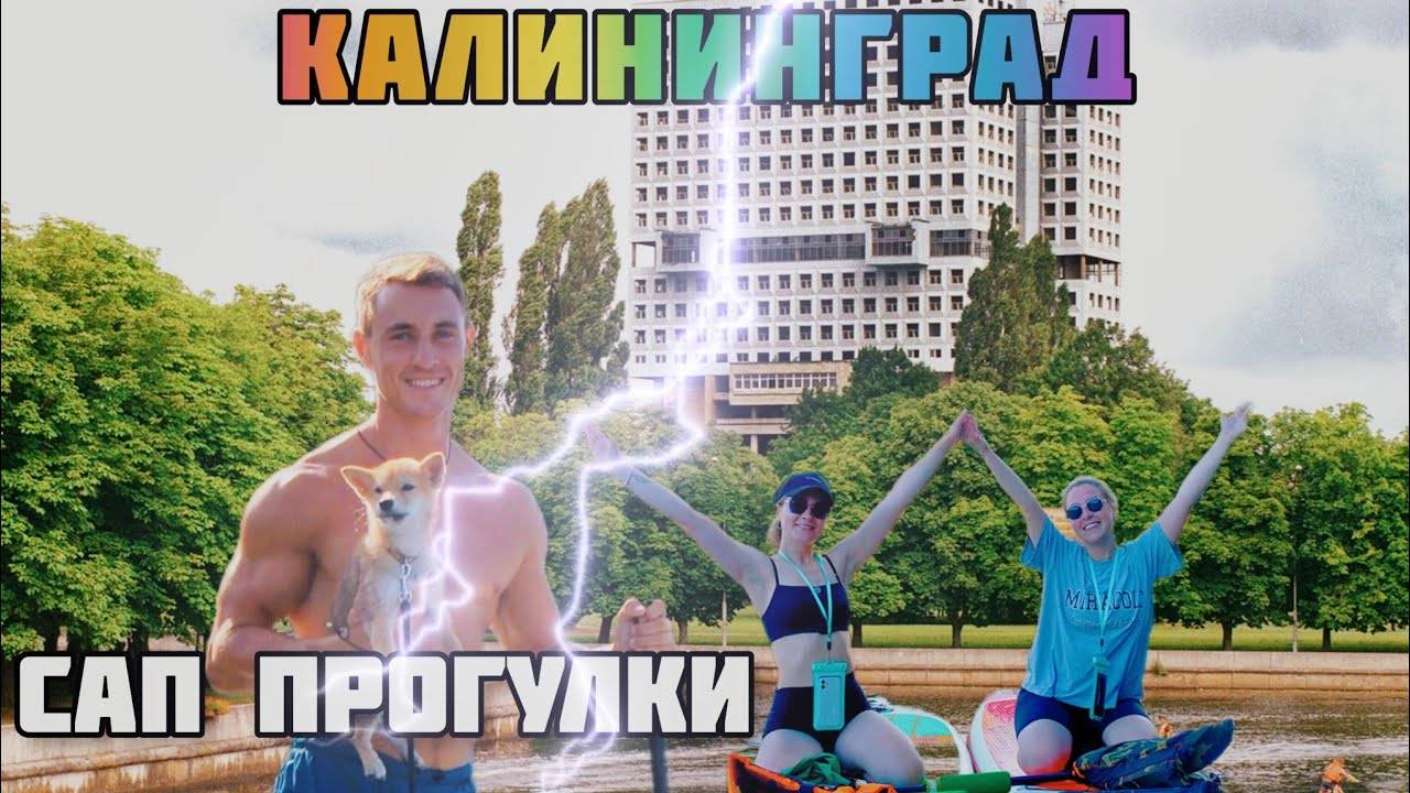 Сап прогулка по реке Преголя | Калининград