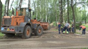 В Ярославле проверили ход благоустройства Юбилейного парка