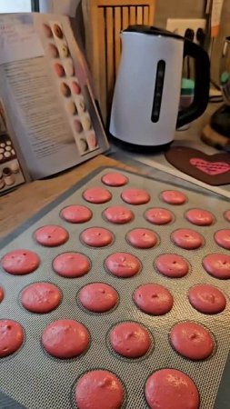 Крышечки для Макаронсов на Швейцарской Меренге. #провансаллочка #макарон #меренга