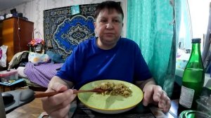 МУКБАНГ КАША ГРЕЧКА, НУТ с МЯСОМ. MUKBANG/EATING/VLOG