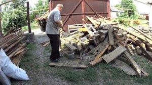 ЖИВЕМ В ДЕРЕВНЕ!!ПРОДОЛЖАЕМ РАЗБИРАТЬ ФЛИГЕЛЬ!!СОРТИРУЮ ДОСКИ!!НАШЕЛ СВИНЕЦ!!