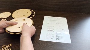 Инструкция пошаговая - Подставка RSM-3TL  круговая для краски tamiya или mr. color 51 шт из дерева