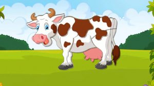 Развивающий мультфильм для детей "Пазлы". Козочка и Коровка