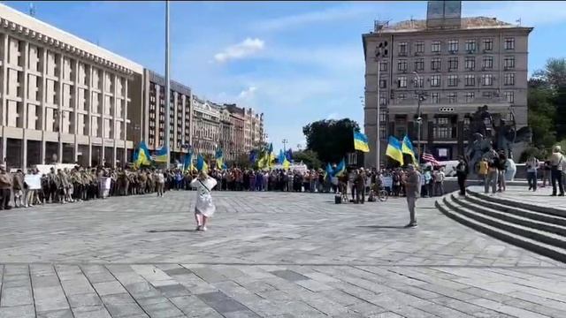 🇷🇺⚔️🇺🇦Ветераны ВСУ вышли на Майдан: Киевскую власть начинает штормить собственная армия !!!