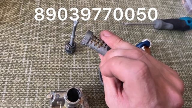 Попытка угона КИА Спортейдж 2019г. Свернули все личинки . Ремонт    замка зажигания Kia sportage мск
