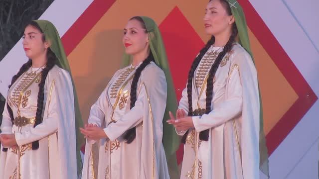 чечено-ингушский анс. "дети гор"