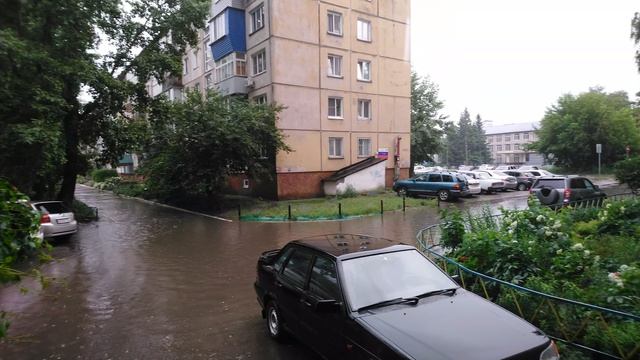 Ливень в нашем городе