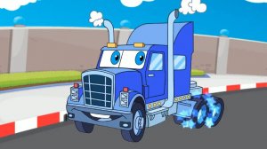 Развивающий мультфильм для детей "Пазлы" (познавательный мультик для малышей) Грузовой автомобиль