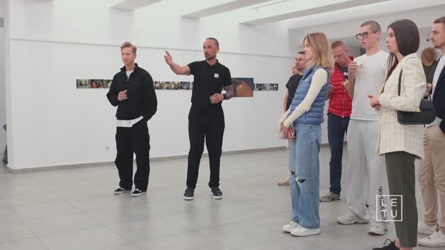 Видео с открытия персональной фото выставки Петра Летуновского
