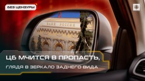 ЦБ мчится в пропасть, глядя в зеркало заднего вида