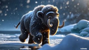 Как Маленький Мамонтенок Нашел Свою Маму, советская пе