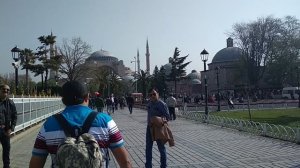 Туристы в Султанахмет!