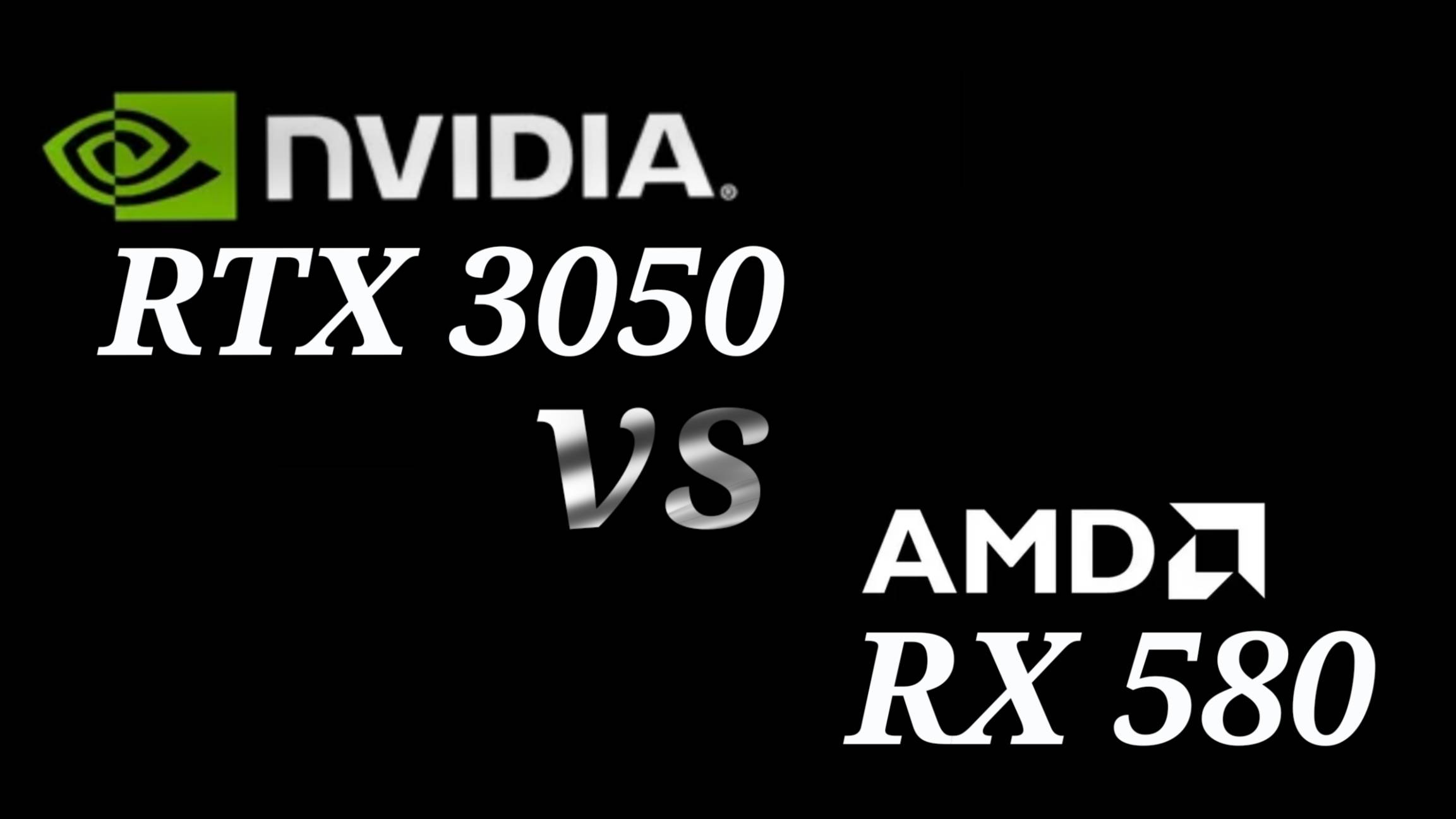 RX 580 vs RTX 3050 - тестирование видеокарт