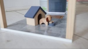 Деревянный кукольный домик "Мэделин Авенью" с мебелью 28 предметов