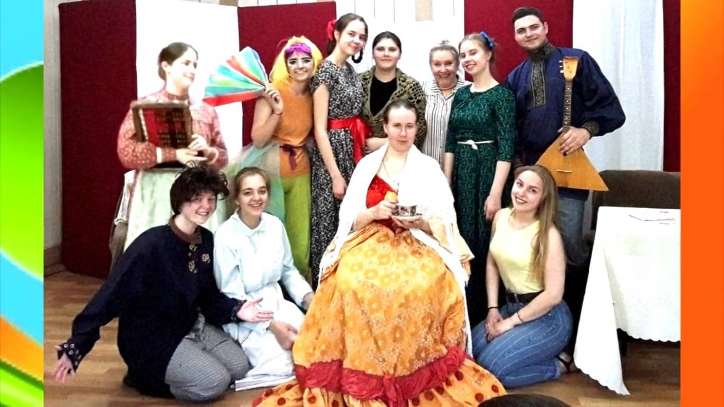 "Какой конфуз!" по мотивам пьесы И.А. Крылова "Урок дочкам" Экзамен-спектакль. Сцен. искусство. НХО