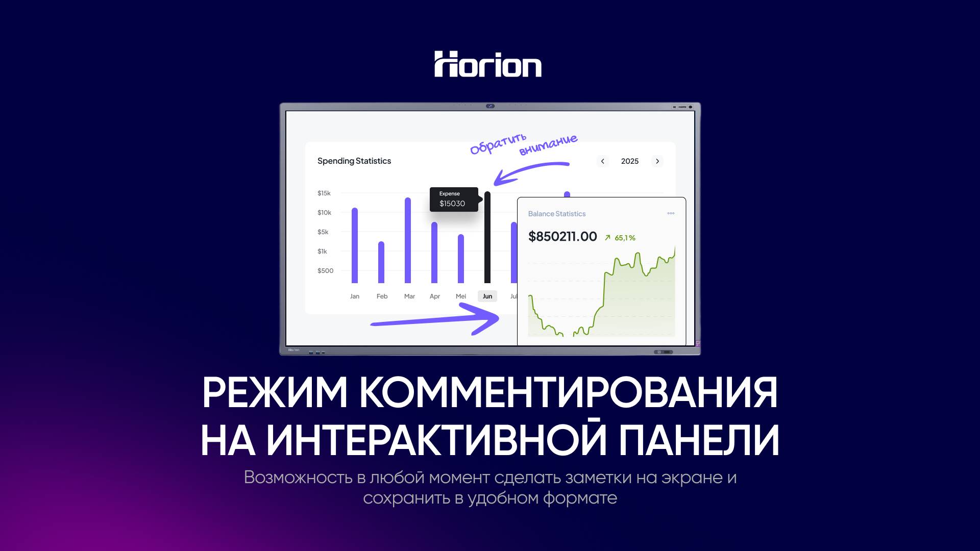Функция "Режим комментирования" на панели Horion: руководство по использованию