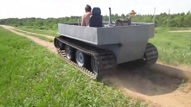 Вездеход ,скоростной прогон