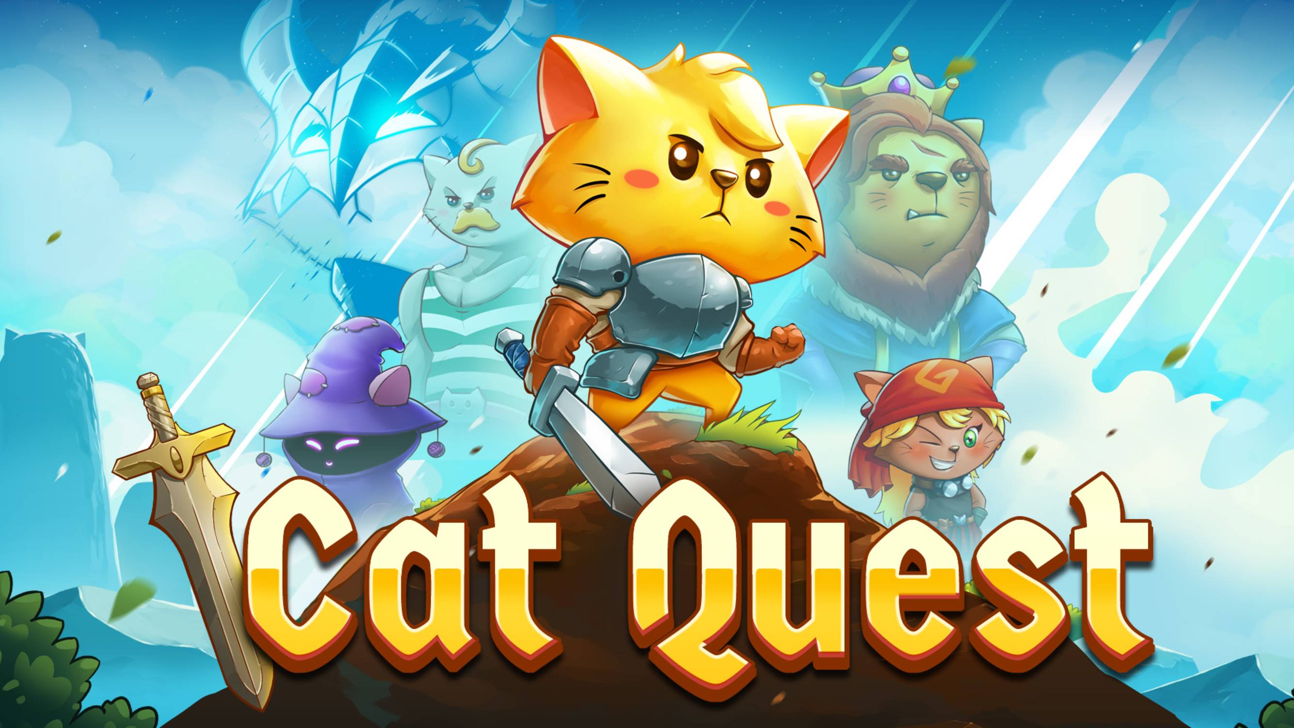 Прохождение игры Cat cuest #4 задания коши ладки
