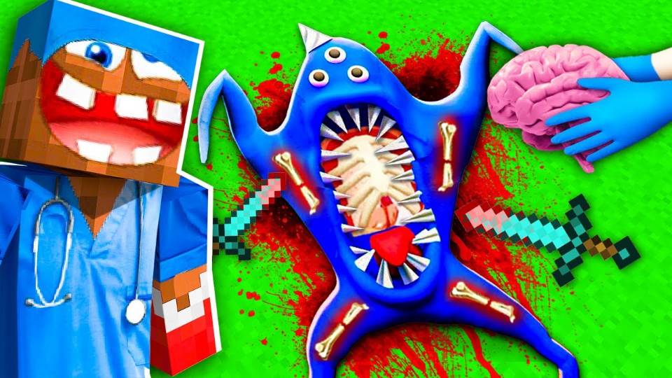 😱 Это Самая  СЛОЖНАЯ  Операция На НАБНАБ Garten of Banban 2 в Майнкрафт ! ВЛАДУС