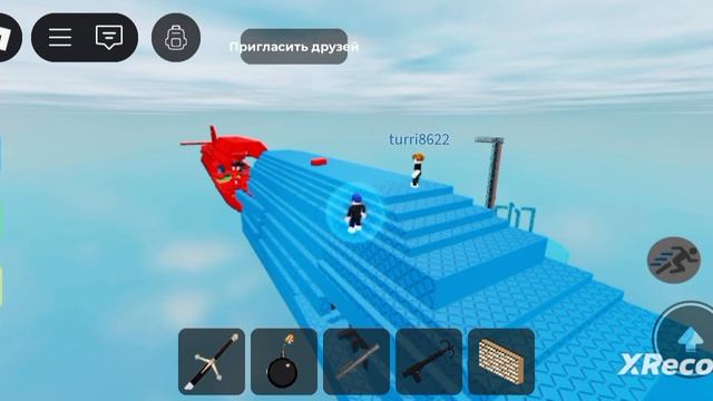 Летел на море а пришлось на самолете с гранатометом отбиваться Roblox FUN Games
