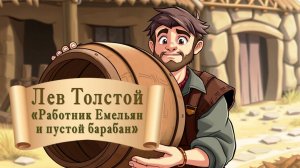 Лев Толстой "Работник Емельян и пустой барабан"