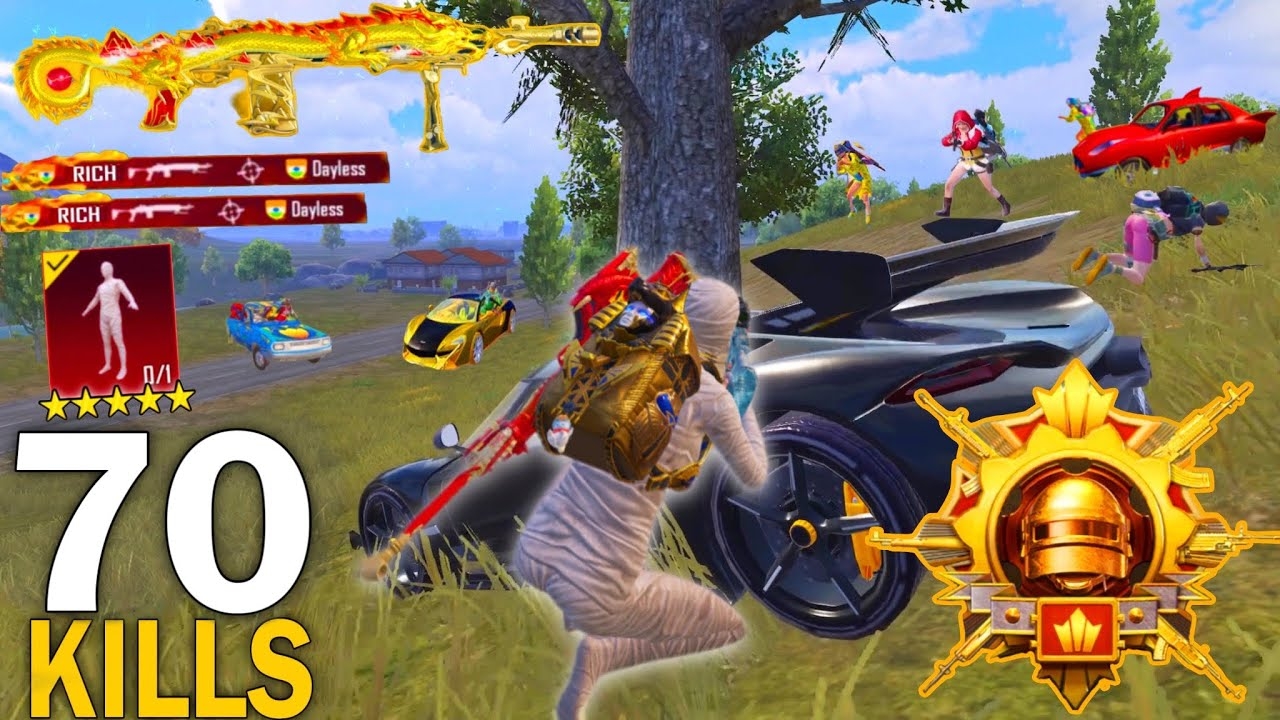 🥵 НОВЫЙ ЛУЧШИЙ АГРЕССИВНЫЙ ГЕЙМПЛЕЙ RUSH с набором MUMMY 🔥 Pubg Mobile